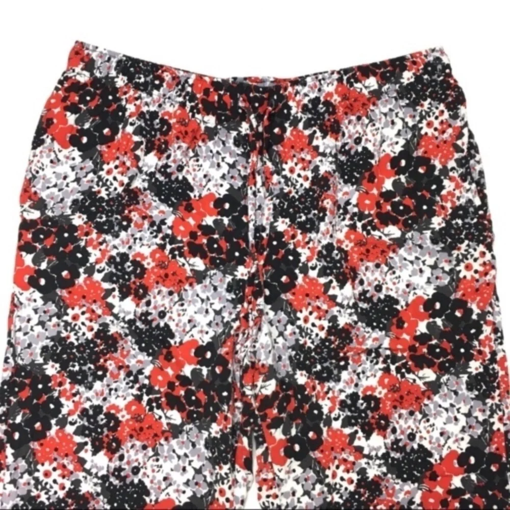 UNIQLO Pants Jogger Drape Lounge Floral Harem Loungewear Boho Hippie Size Medium